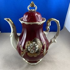 alka kunst kronach Kaffekanne Olga Hand Relief Rarität Barock Sehr Gut Erhalten