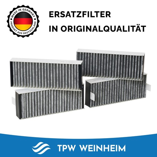 Aktivekohlefilter set - aktivekohlefilter-set, (4stk.)