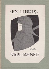 Exlibris für Karl Jahnke. in