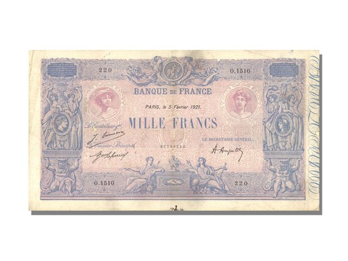 Geldschein frankreich 1000 - frankreich,,