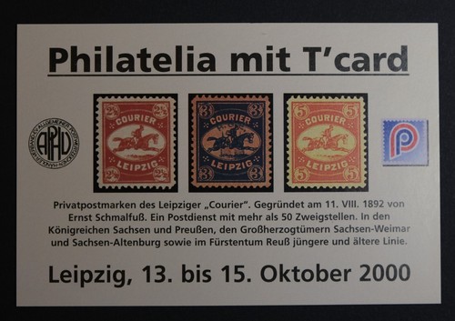 Philatelia mit card leipzig - mit, t´card