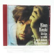 Klaus Kinski Ich Bin So Wild nach deinem Erdbeermund CD Gebraucht sehr gut