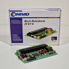 Conrad Components 197720 Relaiskarte Baustein 12 V/DC 24 V/DC 8fach-Relaiskarte