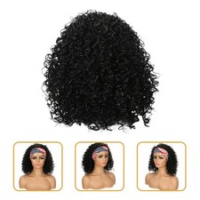  Schwarzes Stirnband Schwarzer