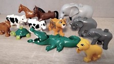 12 Lego Duplo Bauernhof Zoo Tiere Konvolut