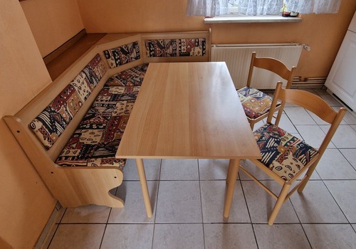 Vintage eckbankgruppe mit - vintage,