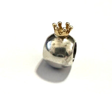 Pandora  Charm goldene Krone  925 er Silber ALE 790122