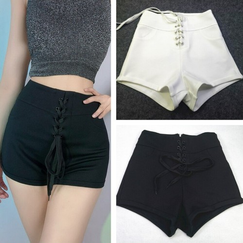 Women shorts lace hot - women's, lace-up