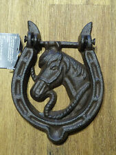 Türklopfer Pferd Hufeisen Gusseisen Esschert Design