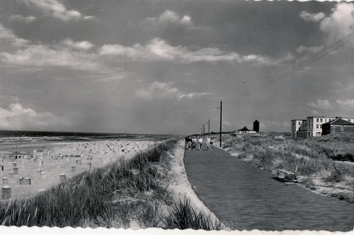 Ansichtskarte nordseebad juist - ansichtskarte,