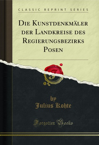 Die kunstdenkmäler der - die,
