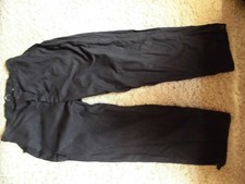 NVA Schwarz schwarze Überhose Arbeitshose Bundhose Hose schwarz