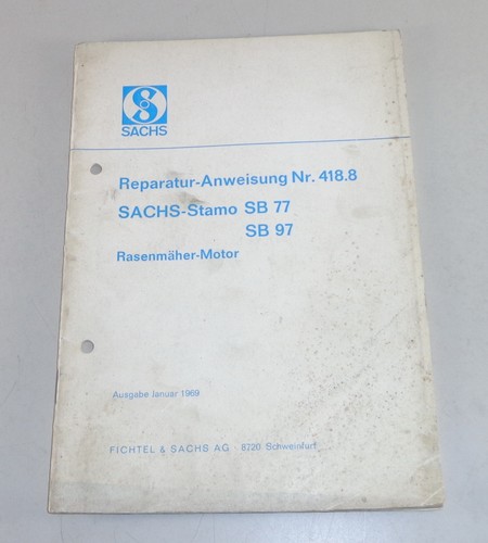 Werkstatthandbuch sachs - werkstatthandbuch,