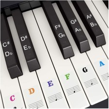 Klavier Keyboard Aufkleber