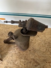 Alte Lötlampe Benzin Petroleum Scheunenfund unrestauriert Vintage Werkstatt Deko