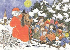 Postkarte: Heide Dahl