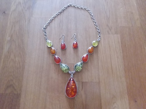 Collier ohrhaenger modeschmuck - collier,