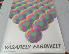 Plakat Vasarely Farbwelt