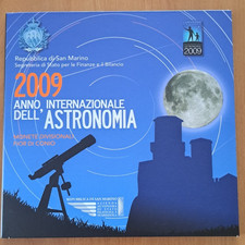 Blisterverpackung San Mariono 2009 "leer"