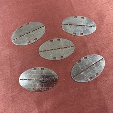Bundeswehr Erkennungsmarke 5x Dog Tag Blanko BW