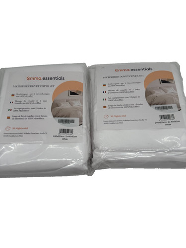 Emma essentials mikrofaser - 2x,
