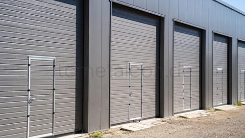 Isolierte maxi garage - isolierte, maxi-garage