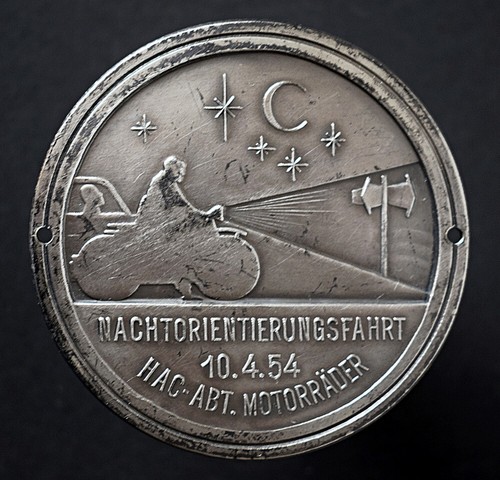 Motorrad plakette hac - plakette,