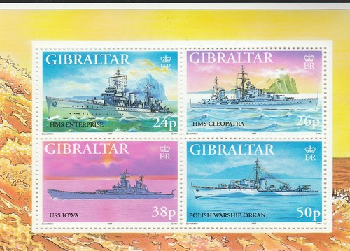 Schiffe gibraltar postfrisch - schiffe,