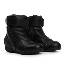 SPADA Icon Ce Motorrad Wasserfest Kurz Stiefel Schwarz