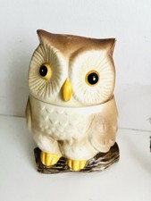 Eule vintage deckeldose - eule,