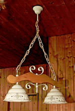 Deckenlampe 2 flammig im