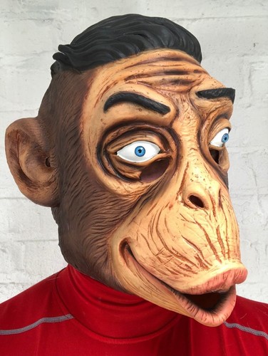 Funky monkey affenmaske latex - affenmaske,