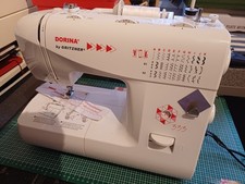 Freiarmnähmaschine Dorina 333 Gritzner Freiarm-33Nutz-Zierstiche-Einfädelhilfe