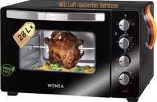 Mini Backofen 28 Liter Umluft