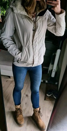Jack wolfskin jacke creme - wolfskin,