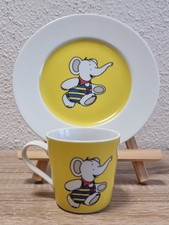 WMF Ferdinand der Elefant Tasse & Teller  Ein Herz für Kinder Selten Rarität