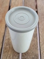 Tupperware Joghurtbecher/Trinkbecher Weiß/Grau