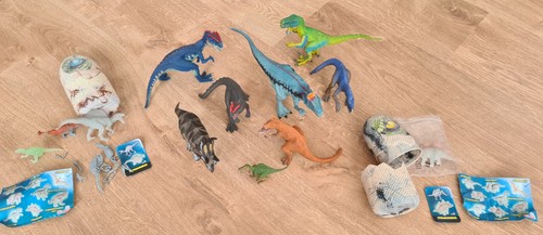 Dino dinosaurier figuren eier - dinosaurier,