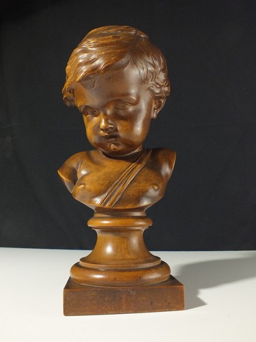 Antike holzskulptur statue - antike,