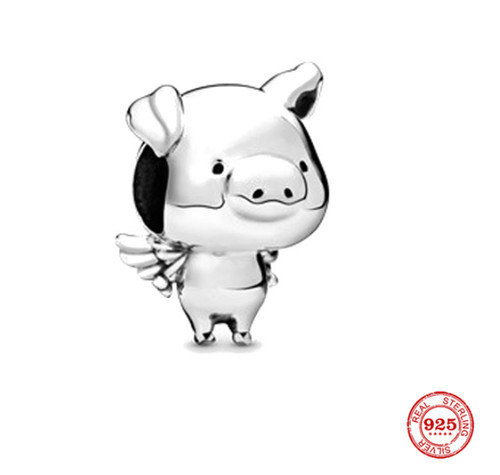 Schmuck charm bead ferkel - bead,,
