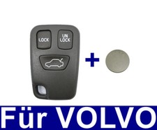 Ersatz Schlüssel Fernbedienung Gehäuse für Volvo S40 V40 S70 V70 C70 + Batterie