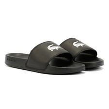 Lacoste Serve Slide 0.0 Damen Pantoletten schwarz