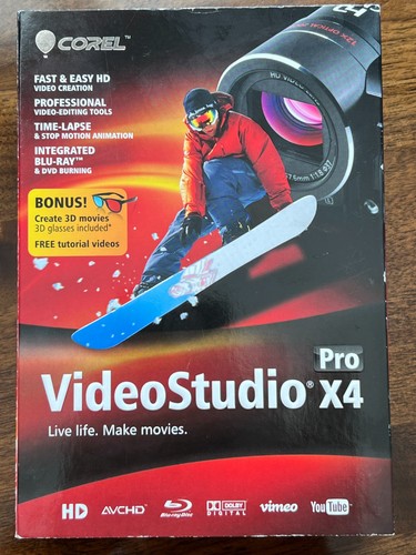Corel video studio - studio, x4