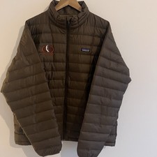 Patagonia Daunenjacke Braun Vintage Herren Größe L Antarktis