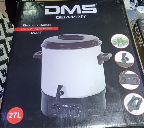 Dms einkochautomat 27l neu - einkochautomat,