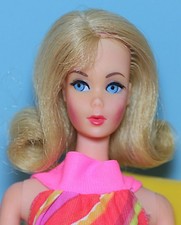 Blonde Vintage Marlo Flip Barbie im Originalbadeanzug OSS
