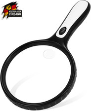 Lupe Mit 24 Licht, 20X 30X