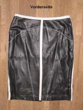 knielanger -ESCADA- LEDERROCK