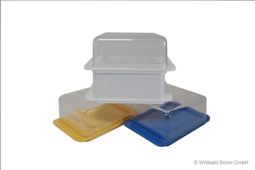 Butterdose teilig plastik - butterdose,