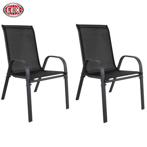 2er set stapelsessel - set,